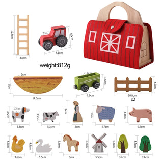 Wooden Animal Farm