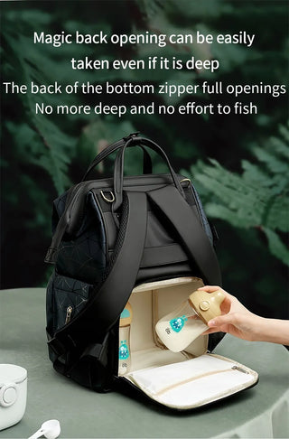 Fashionable Diaper Backpack Bag