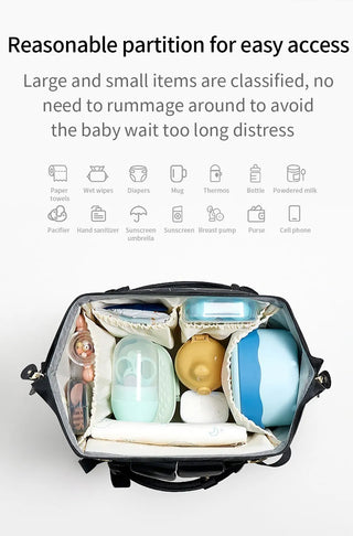 Fashionable Diaper Backpack Bag