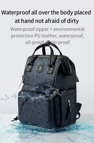 Fashionable Diaper Backpack Bag