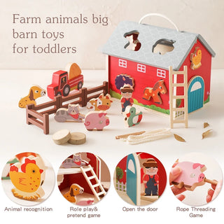 Wooden Animal Farm