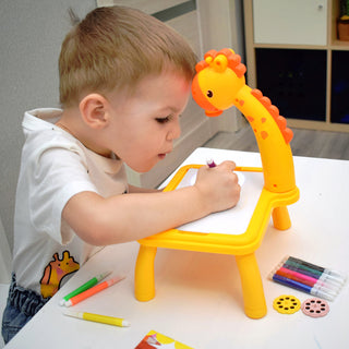 Kids Drawing Projector Table