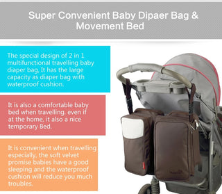 Multipractic Baby Diaper Bag