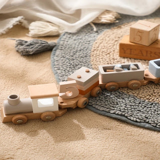 Wooden Train Toy